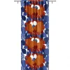 Gardintyger Mönstrade|Arvidssons Textil<Arvidssons textil Leia orange tyg