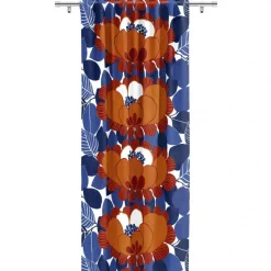 Gardintyger Mönstrade|Arvidssons Textil<Arvidssons textil Leia orange tyg