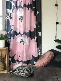 Gardintyger Mönstrade|Arvidssons Textil<Arvidssons textil Leia rosa