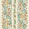Gardintyger Mönstrade|Arvidssons Textil<Arvidssons textil Leksand bård natur tyg med traditionellt dalahästtryck