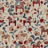 Gardintyger Mönstrade|Arvidssons Textil<Arvidssons textil Leksand culla röd - tyg