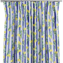 Gardiner Mönstrade<Nordisk Textil Lemon stripe gardiner
