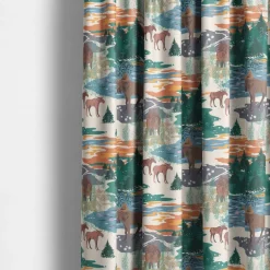 Gardintyger Mönstrade|Arvidssons Textil<Arvidssons textil Älgrike beige/grön - tyg