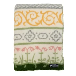 Ullfiltar<Kerstin Landström Design Linnaeus ullfilt 130x180cm -