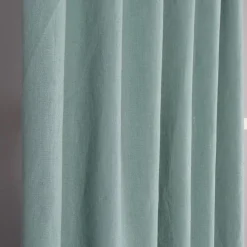 Linnegardiner|Linnetyger<Nordisk Textil Linnegardiner Verone Aqua