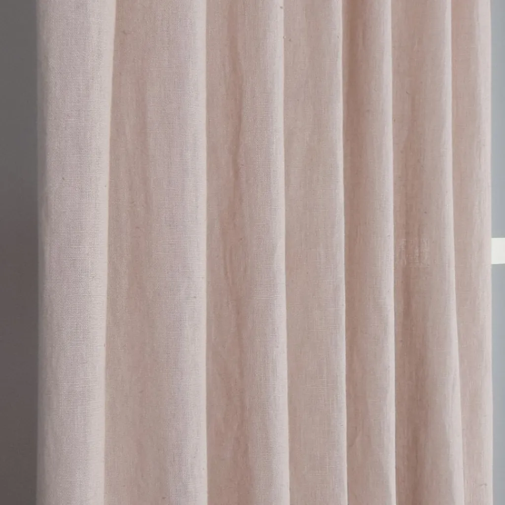 Linnetyger|Linnegardiner<Nordisk Textil Linnegardiner Verone Beigerosa
