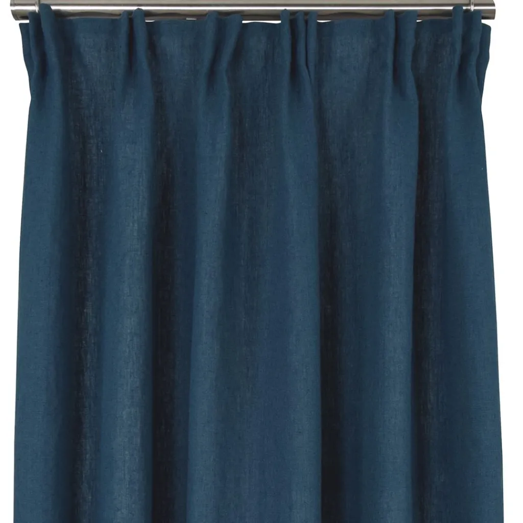 Linnetyger|Linnegardiner<Nordisk Textil Linnegardiner Verone Blå