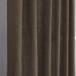 Linnetyger|Linnegardiner<Nordisk Textil Linnegardiner Verone Brun
