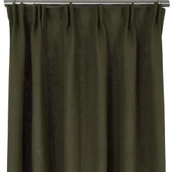 Linnetyger|Linnegardiner<Nordisk Textil Linnegardiner Verone Grön