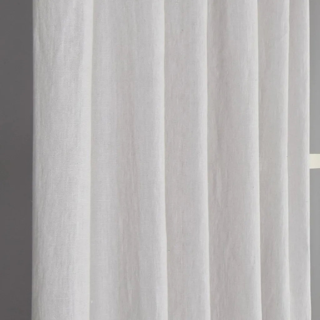Linnetyger|Linnegardiner<Nordisk Textil Linnegardiner Verone Ljusgrå