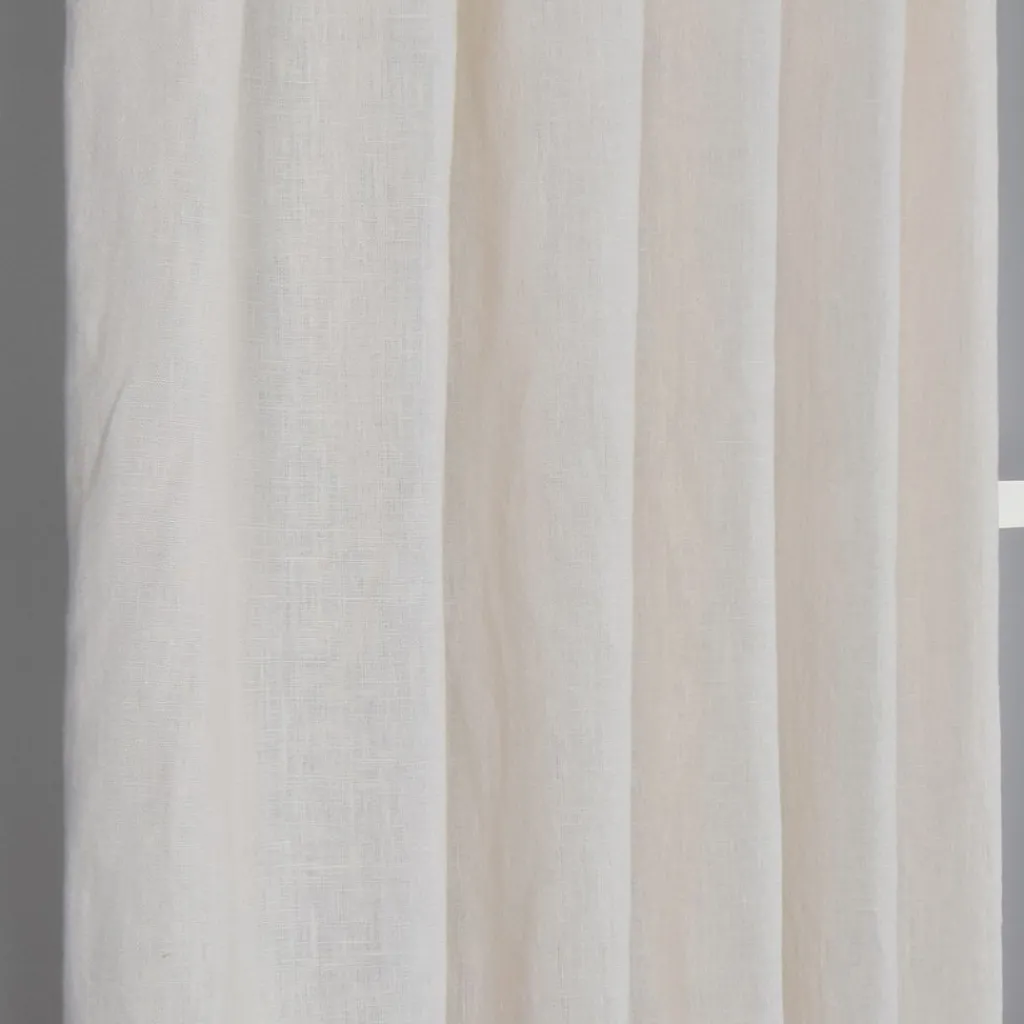Linnetyger|Linnegardiner<Nordisk Textil Linnegardiner Verone Offwhite
