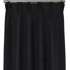 Linnetyger|Linnegardiner<Nordisk Textil Linnegardiner Verone Svart