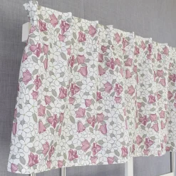Gardinkappor Mönstrade|Rea Gardiner<Arvidssons textil Lisa rosa gardinkappa metervara