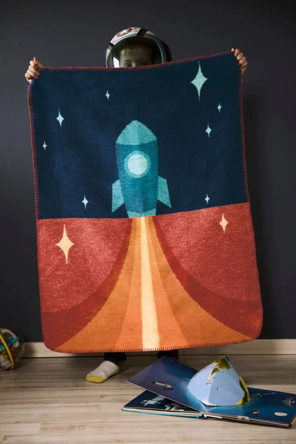 Babyfiltar<Biederlack Little Rocket barnfilt