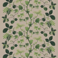 Gardintyger Mönstrade|Arvidssons Textil<Arvidssons textil Liv linnelook tyg