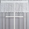 Gardinkappor Mönstrade|Gardinkappor Enfärgade<Jakobsdals Lize offwhite spets kappmetervara 50 cm – romantisk gardinkappa
