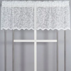 Gardinkappor Mönstrade|Gardinkappor Enfärgade<Jakobsdals Lize offwhite spets kappmetervara 50 cm – romantisk gardinkappa
