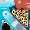 Öljetter<Prym Öljetter 5mm guld