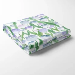 Bordsduk<Arvidssons textil Ljuvlig blå bordsduk