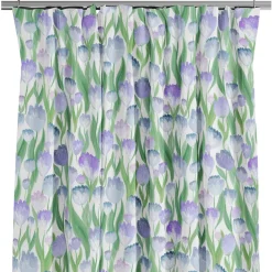 Gardiner Mönstrade<Arvidssons textil Ljuvligt blå – blommiga gardiner i mjuka blå och lila toner