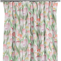 Gardiner Mönstrade<Arvidssons textil Ljuvligt rosa – blommiga gardiner i mjuka blå och lila toner