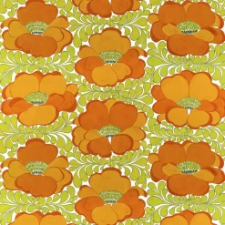 Arvidssons Textil<Arvidssons textil Love grön-orange