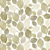 Gardintyger Mönstrade|Arvidssons Textil<Arvidssons textil Lyckans Blad olivgrön tyg