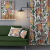 Gardintyger Mönstrade|Arvidssons Textil<Arvidssons textil Lyckeby blommar rosa tyg