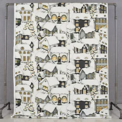 Gardintyger Mönstrade|Arvidssons Textil<Arvidssons textil Lyckeby grå tyg