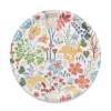 Brickor<Arvidssons textil Lyckeflykt multi STOR rund bricka