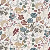 Gardintyger Mönstrade|Arvidssons Textil<Arvidssons textil Lyckeflykt offwhite tyg