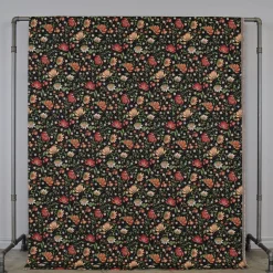 Mönstrade Möbeltyger<Arvidssons textil Maggi svart jacquard