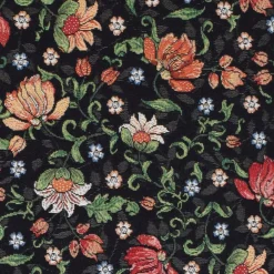 Mönstrade Möbeltyger<Arvidssons textil Maggi svart jacquard