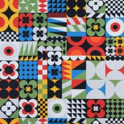 Gardintyger Mönstrade<Nordisk Textil Maxi Blocks tyg – djärv geometrisk design för moderna interiörer