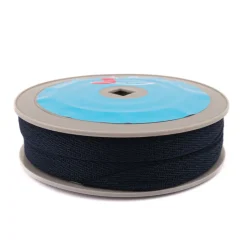 Möbelband< Möbelband slät mörkblå 15mm