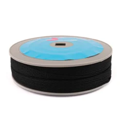 Möbelband< Möbelband slät svart 15mm