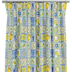 Gardiner Mönstrade<Nordisk Textil Mediterranean Mosaic gardiner