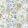 Tygkasse<Arvidssons textil Midsommardans vit tygkasse