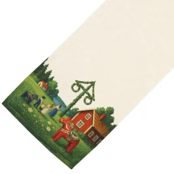 Bordslöpare< Midsommar 35x120cm bordslöpare