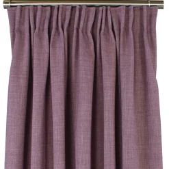 Gardiner Enfärgade<Nordisk Textil Milo grape gardiner – Tidlös design med fin struktur