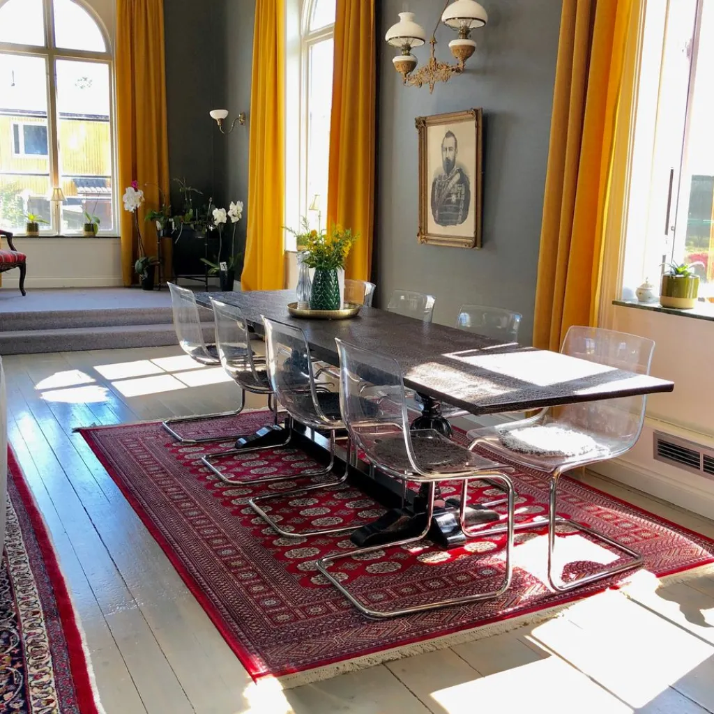 Gardiner Enfärgade< Milo ockra gardiner – Tidlös design med fin struktur