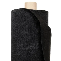 Enfärgade Möbeltyger<Nordisk Textil Mistral Black Möbeltyg – Slitstarkt med mjuk känsla