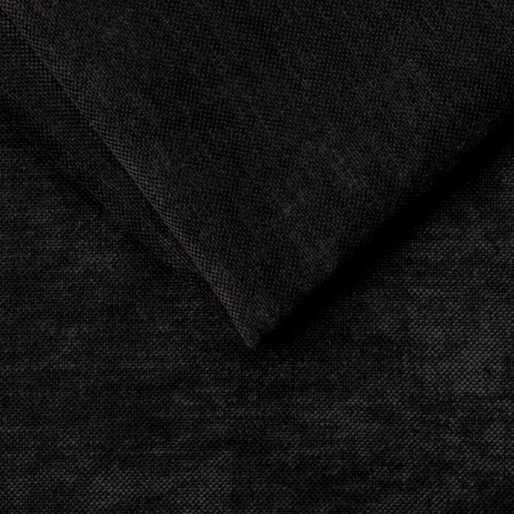 Enfärgade Möbeltyger<Nordisk Textil Mistral Black Möbeltyg – Slitstarkt med mjuk känsla