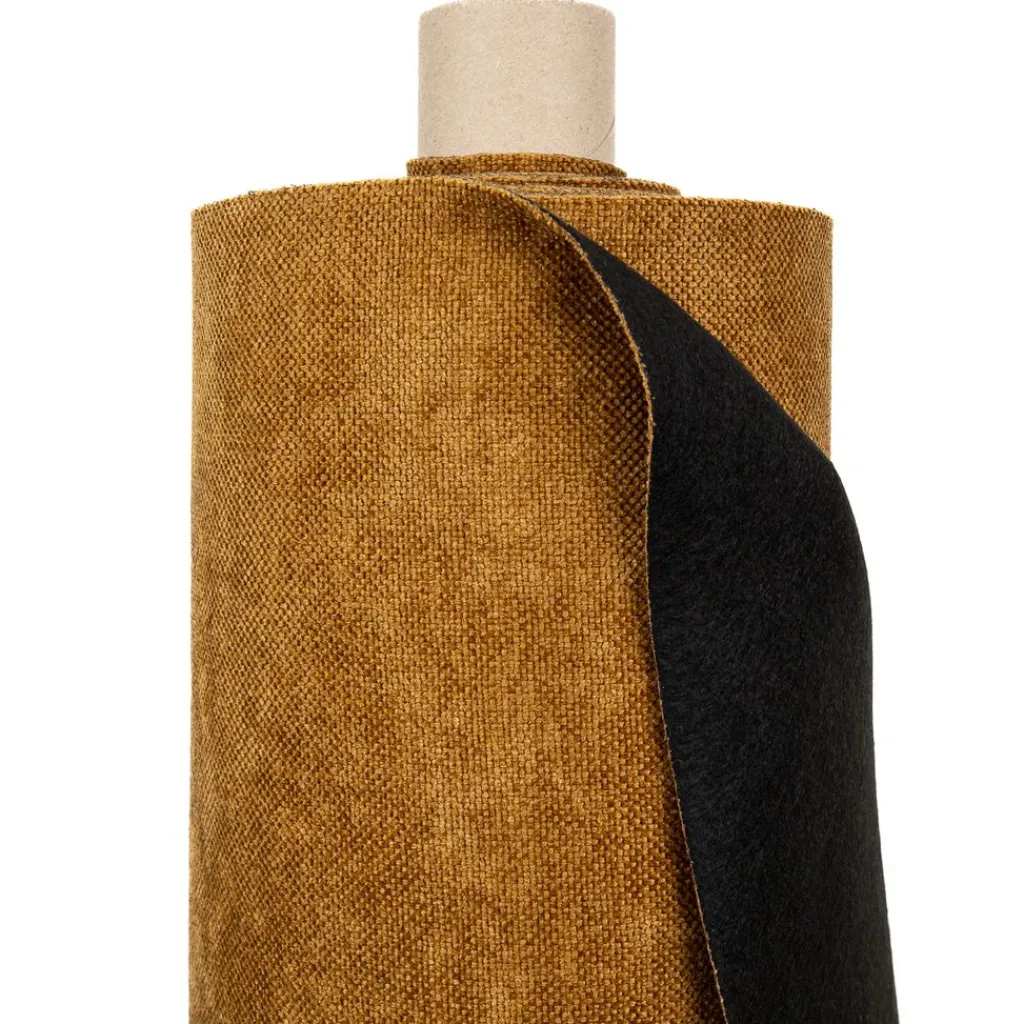 Enfärgade Möbeltyger<Nordisk Textil Mistral Mustard Möbeltyg – Slitstarkt med mjuk känsla