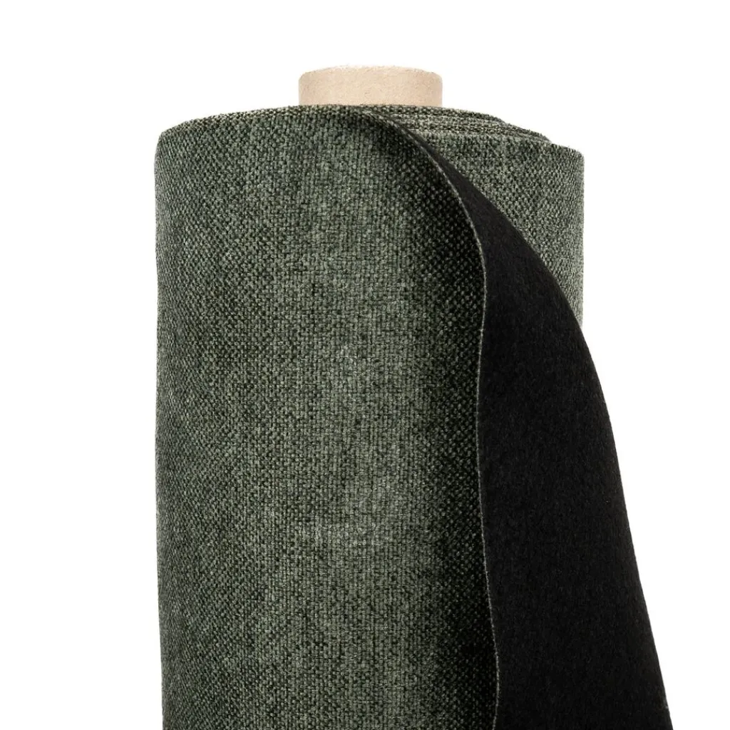 Enfärgade Möbeltyger<Nordisk Textil Mistral Winter Moss Möbeltyg – Slitstarkt med mjuk känsla