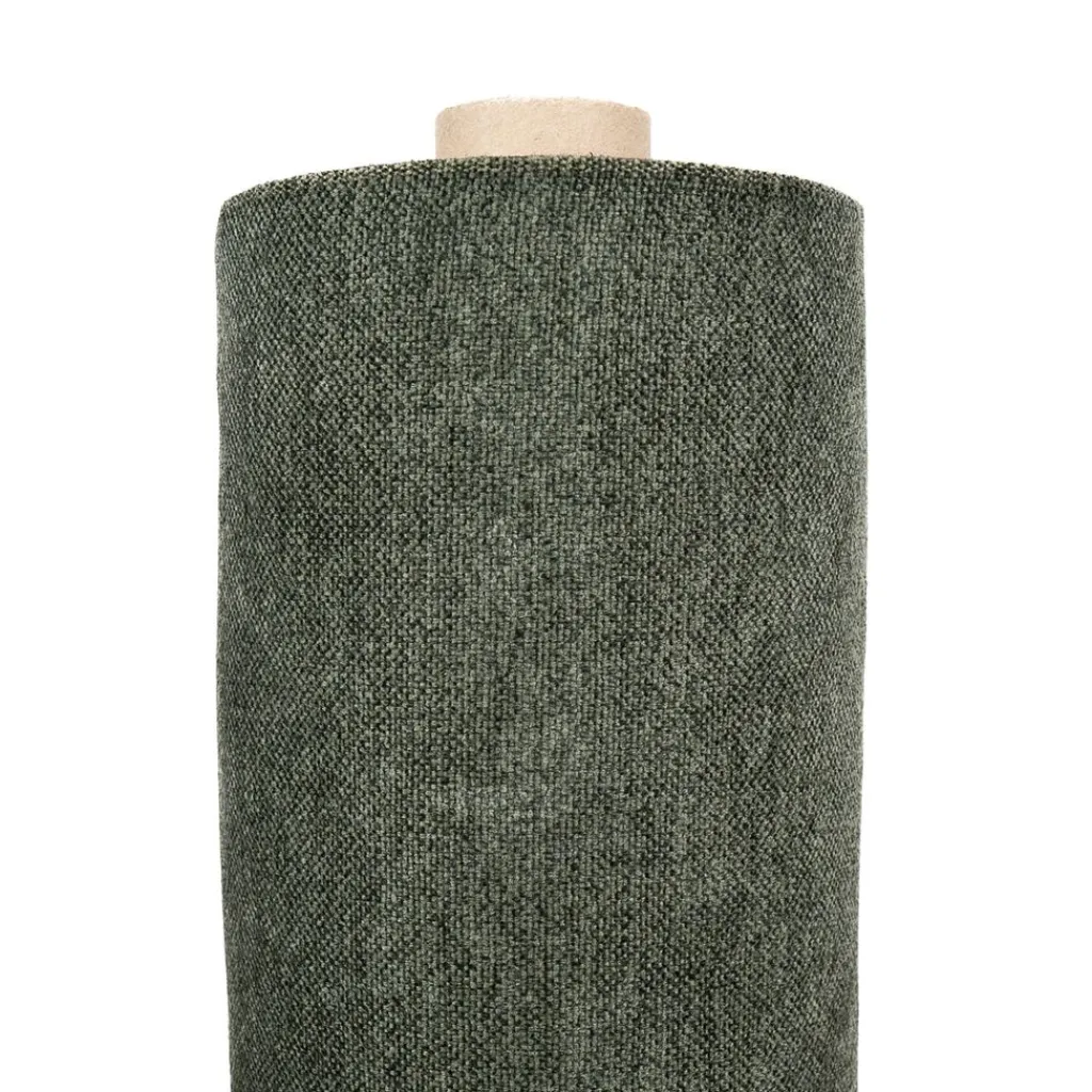 Enfärgade Möbeltyger<Nordisk Textil Mistral Winter Moss Möbeltyg – Slitstarkt med mjuk känsla