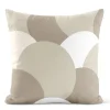 Mönstrade Kuddfodral<Arvidssons textil Månväven beige kuddfodral