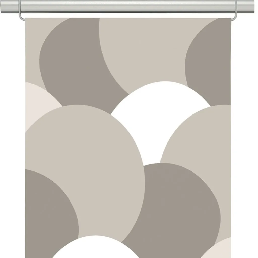 Panelgardiner<Arvidssons textil Månväven beige panelgardiner