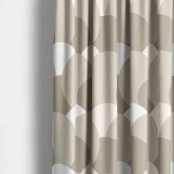 Arvidssons Textil|Gardintyger Mönstrade<Arvidssons textil Månväven beige tyg