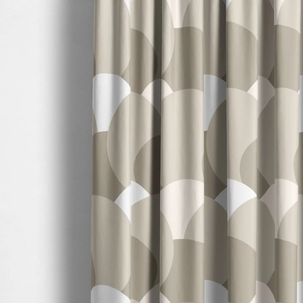 Arvidssons Textil|Gardintyger Mönstrade<Arvidssons textil Månväven beige tyg